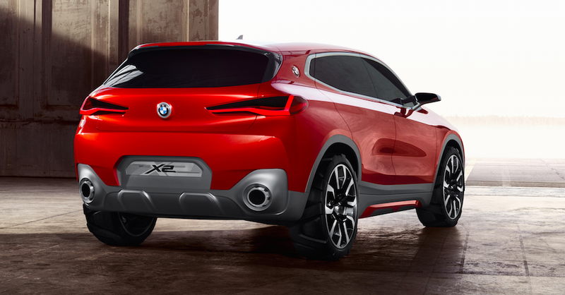 Illustration for article titled The BMW Concept X2 Wants To Eat Your Kidneys With Its Kidneys